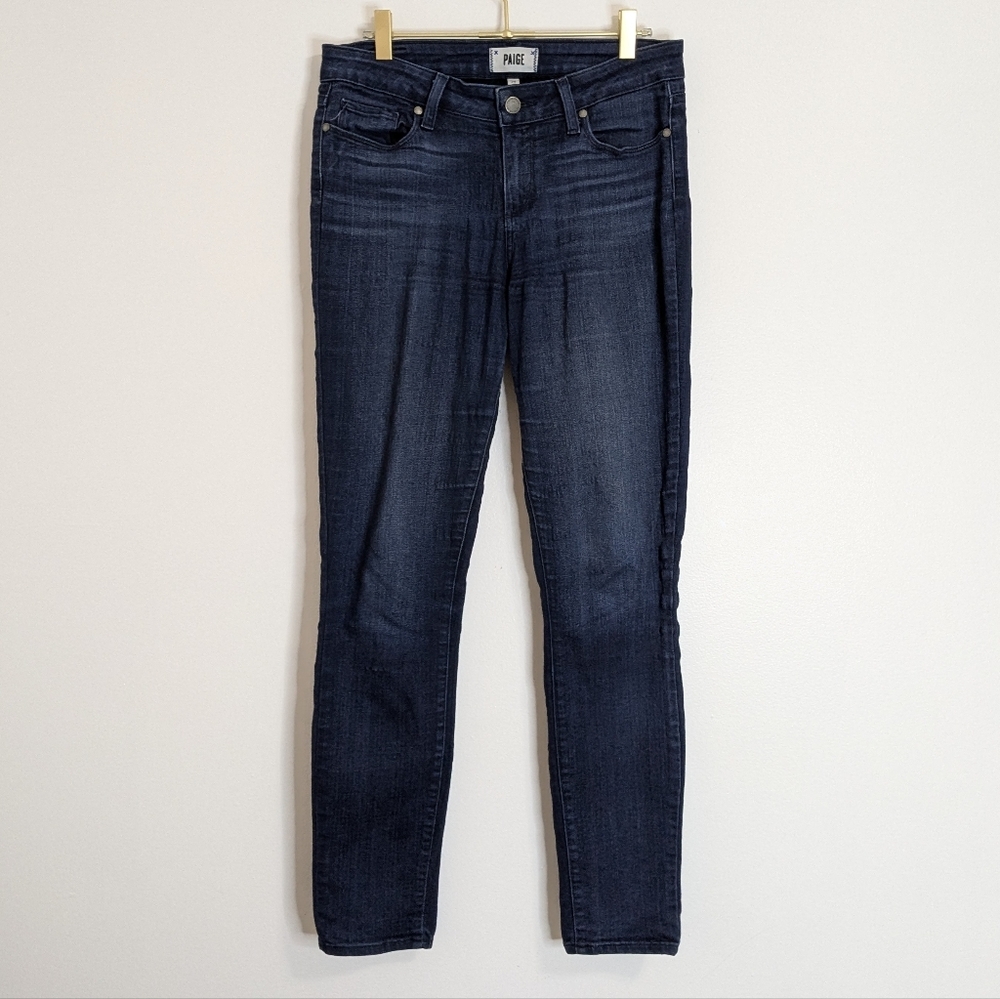 PAIGE Size‎ 29 Dark Wash Blue Denim Verdugo Ankle Skinny Jean